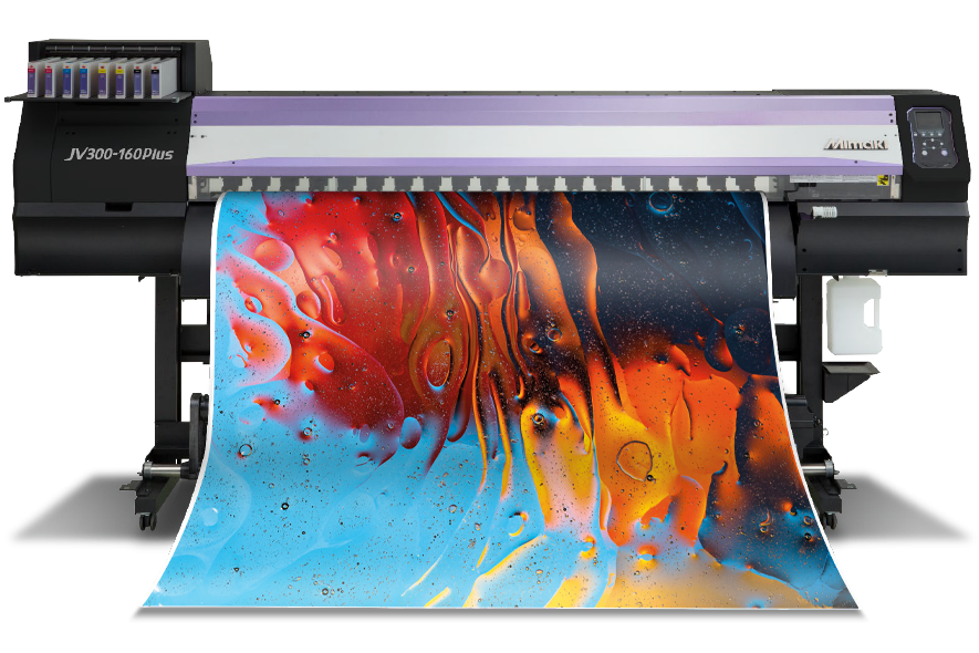 impressoras solvente, mimaki jv300-160 plus